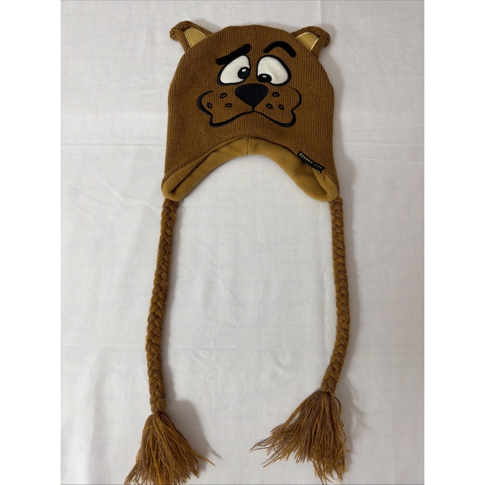 Scooby Doo Beanie Hat, Adult Peruvian Winter Knit Cap Fun EDC Electric Forest Ha